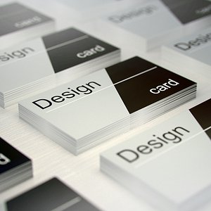 business card 50x90