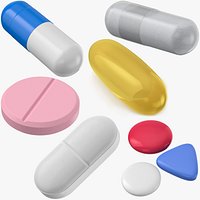 Medication Pills Collection