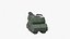 Army Tank 3D Illustration
