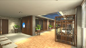3D model restaurant games