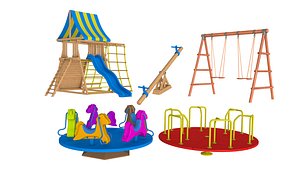 3D Playground Collection model