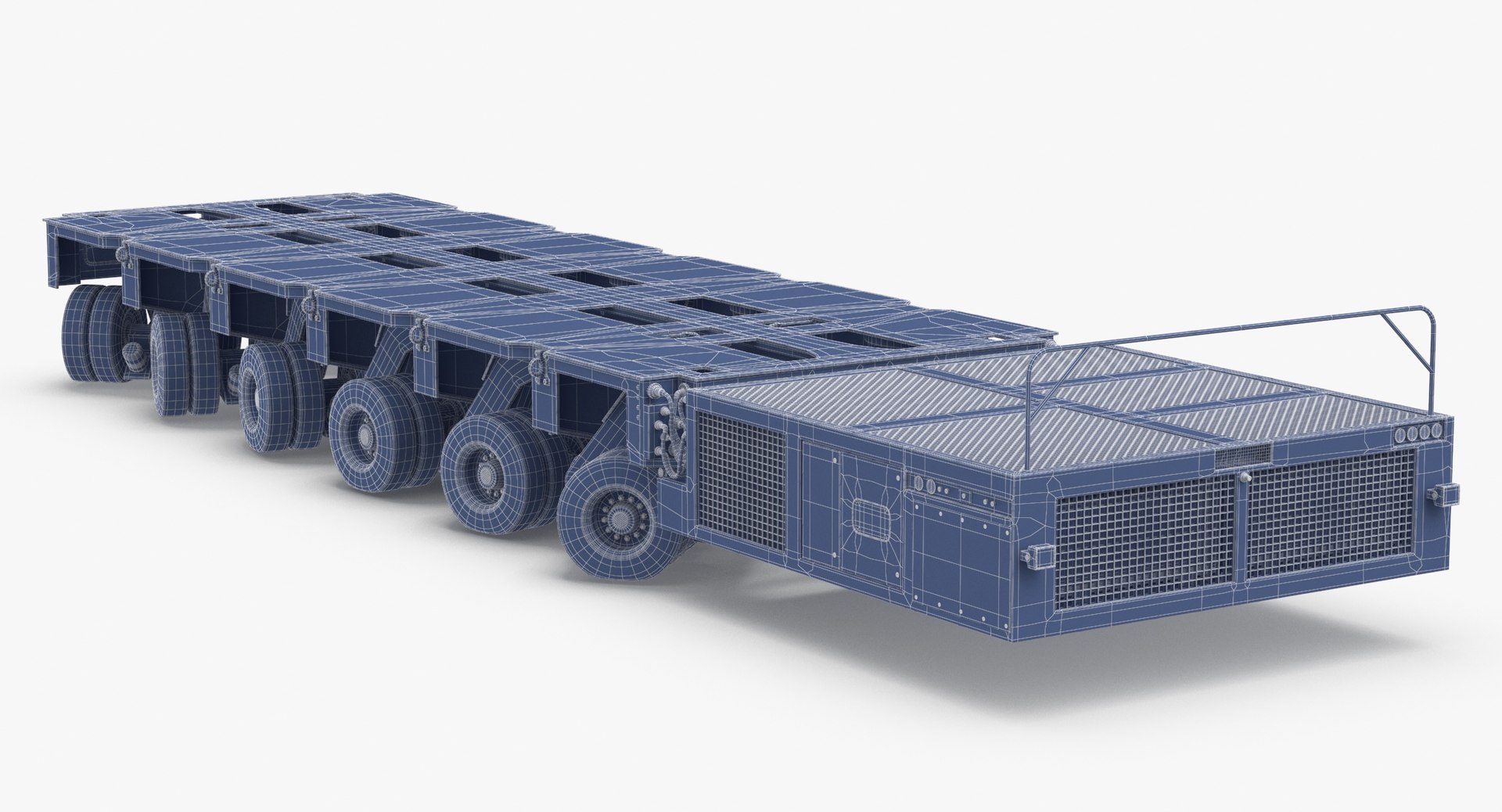 3D Model 6 Axle Lines Modular - TurboSquid 1647169