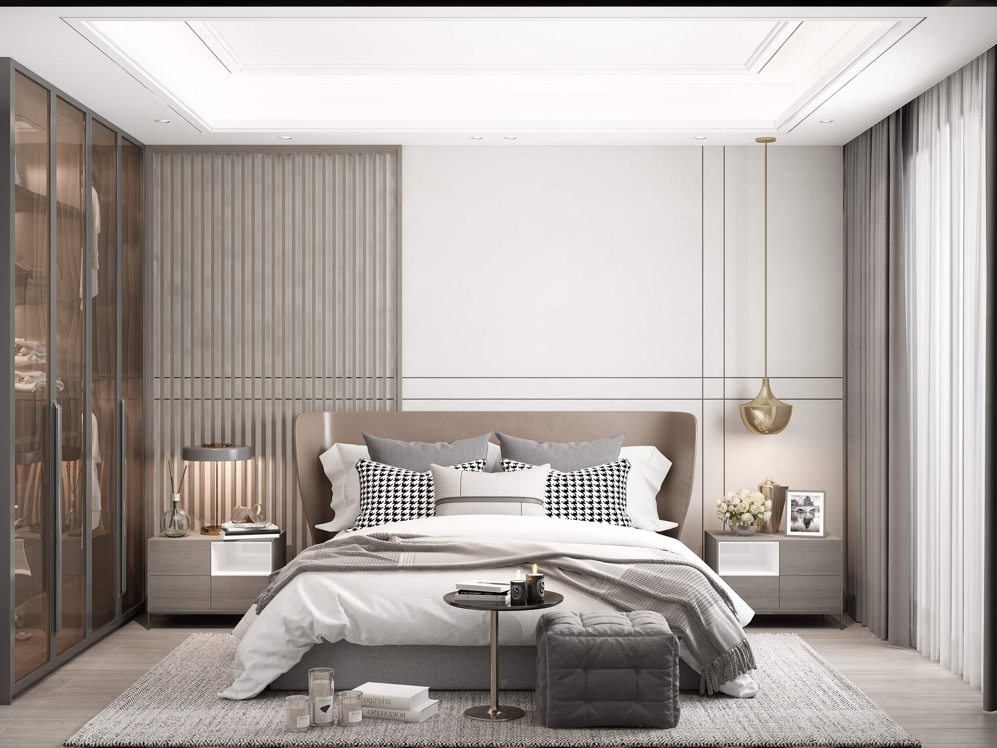 Modern Style Bedroom - 621 3D model - TurboSquid 1794239