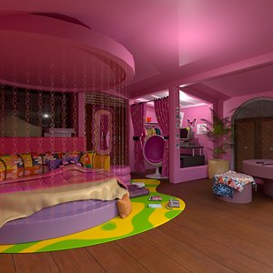 2002 Bedroom 3D model