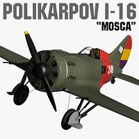 Polikarpov I-16 Mosca