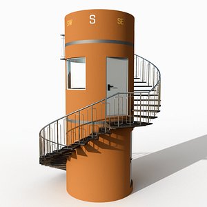 3D tower watchtower kojima