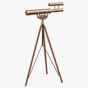 TELESCOPE Bronze 3D model