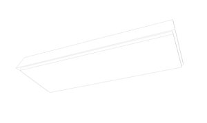 fluorescent bulb light 3D