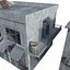 Slum Arab House Interior and Exterior