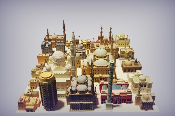 modelo 3d El Cairo - TurboSquid 1518145