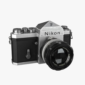 Retro Film Camera Nikon F