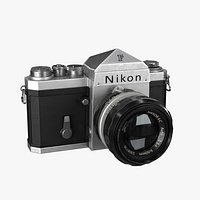 Retro Film Camera Nikon F