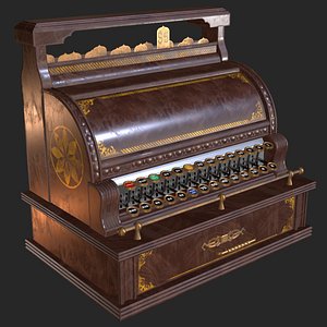 Old Antique Cash Register