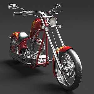 3D 3D Motorcycle model