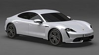 Porsche Taycan 2020 No Interior