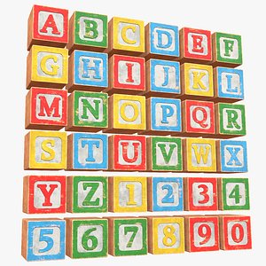 Old Alphabet Blocks