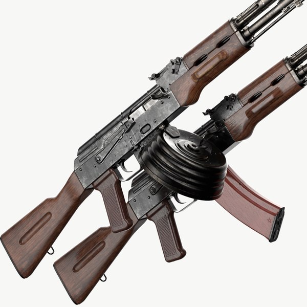 AK-74 AK-74N カラシニコフ アサルト ライフル ゲーム対応3Dモデル - TurboSquid 1898929