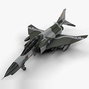 mcdonnell douglas f-4 3D model