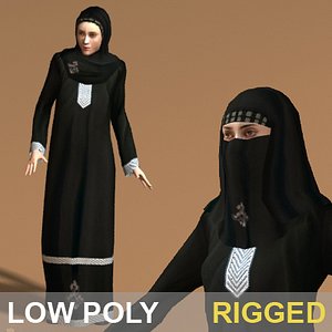 Arab Woman Rigged