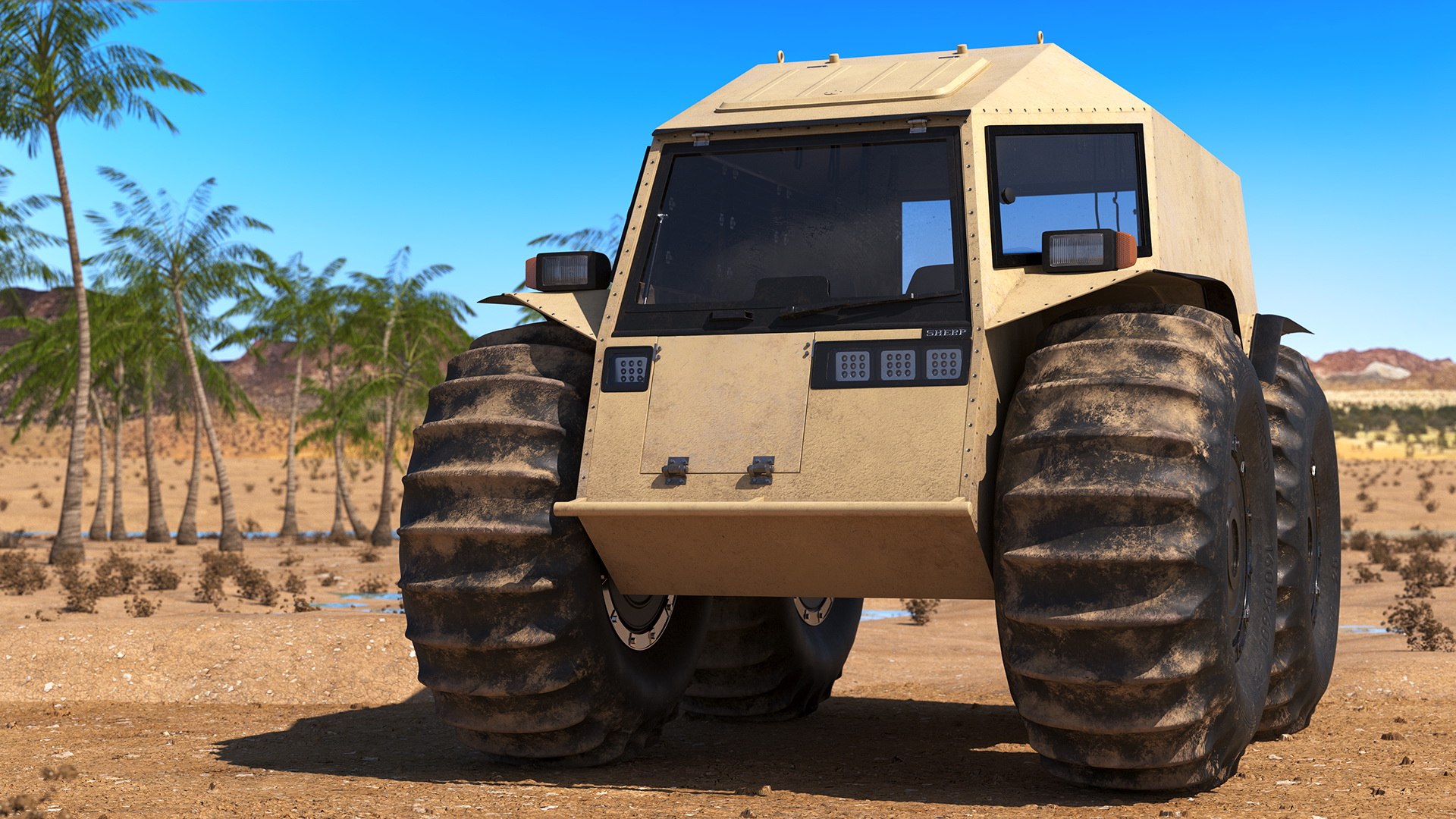 Amphibious Sherp ATV Dirt 3D model https://p.turbosquid.com/ts-thumb/nE/YWqIMH/4O/amphibioussherpatvdirtvray3dmodel003/jpg/1702090964/1920x1080/fit_q87/f4efdc9942970ac42bb49b4818e8016348b564fe/amphibioussherpatvdirtvray3dmodel003.jpg