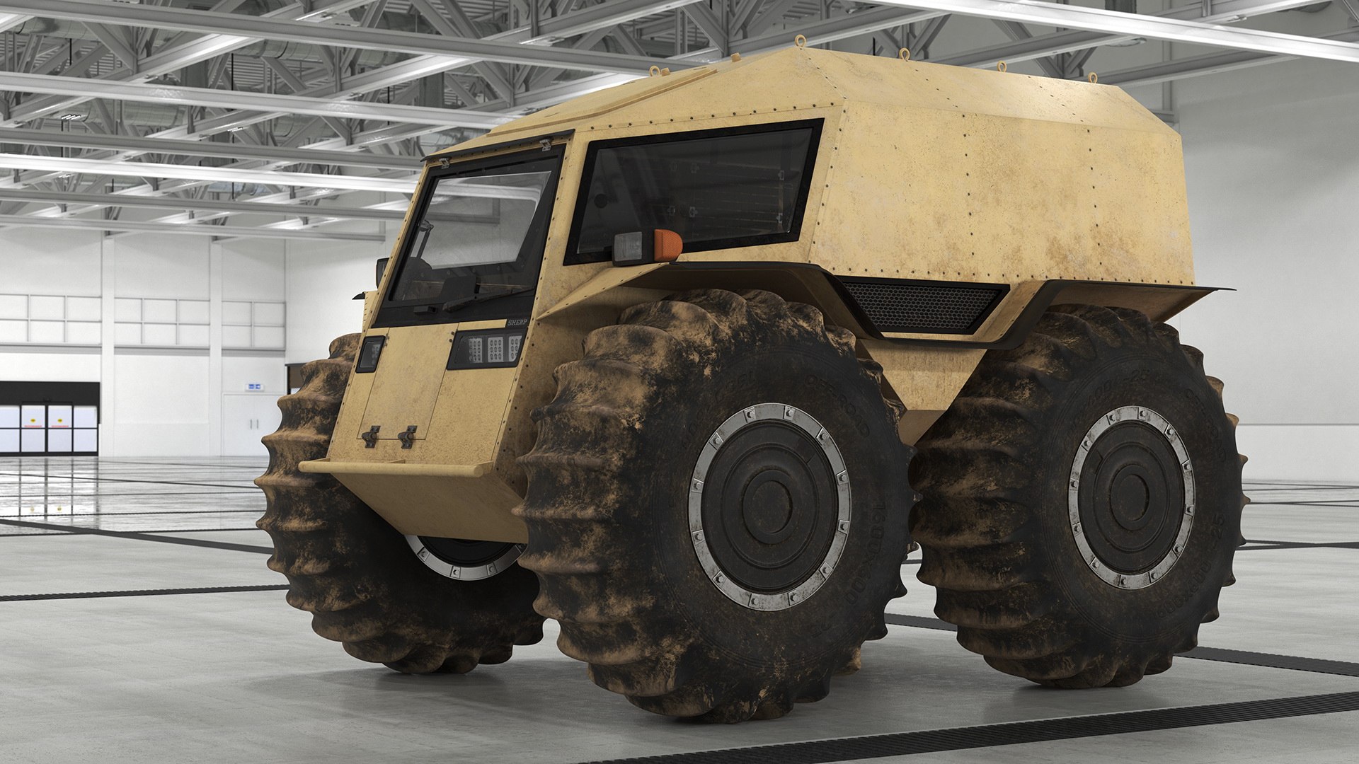 Amphibious Sherp ATV Dirt 3D model https://p.turbosquid.com/ts-thumb/nE/YWqIMH/Cu/amphibioussherpatvdirtvray3dmodel005/jpg/1702090971/1920x1080/fit_q87/1537df6848a82fa88f759d54c475d2c5fb8f1641/amphibioussherpatvdirtvray3dmodel005.jpg