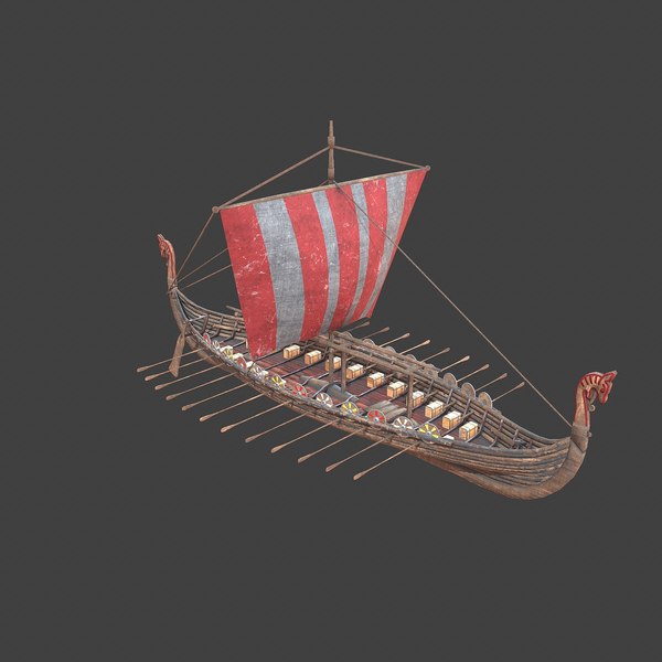 3D model medieval ship modeled - TurboSquid 1308220