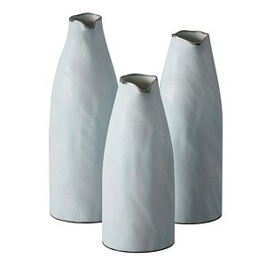3D Ceramic vases bottles jugs model