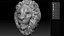 Lion Head Sculpture Stare