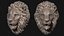Lion Head Sculpture Stare