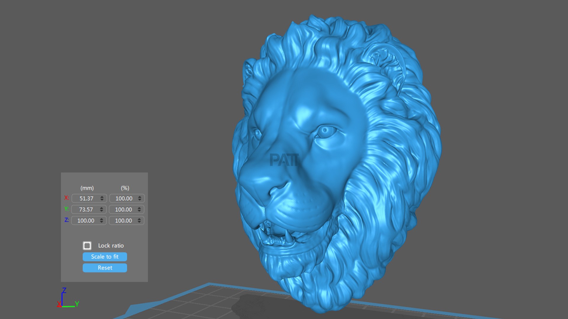 3D lion stare sculpture head model https://p.turbosquid.com/ts-thumb/nE/dhSotD/mErFKCsK/pattlionhead07/jpg/1576855830/1920x1080/fit_q87/5ad23e6ea998b261294e9498f1e9fdc1b62b759f/pattlionhead07.jpg