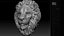 Lion Head Sculpture Stare