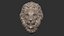 Lion Head Sculpture Stare