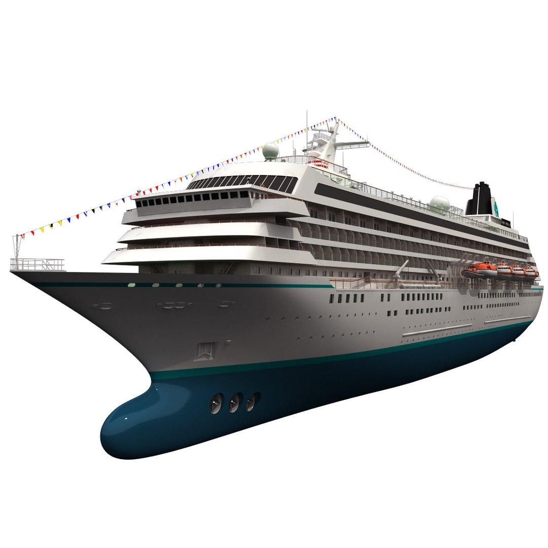 CRYSTAL SYMPHONY 豪華客船模型