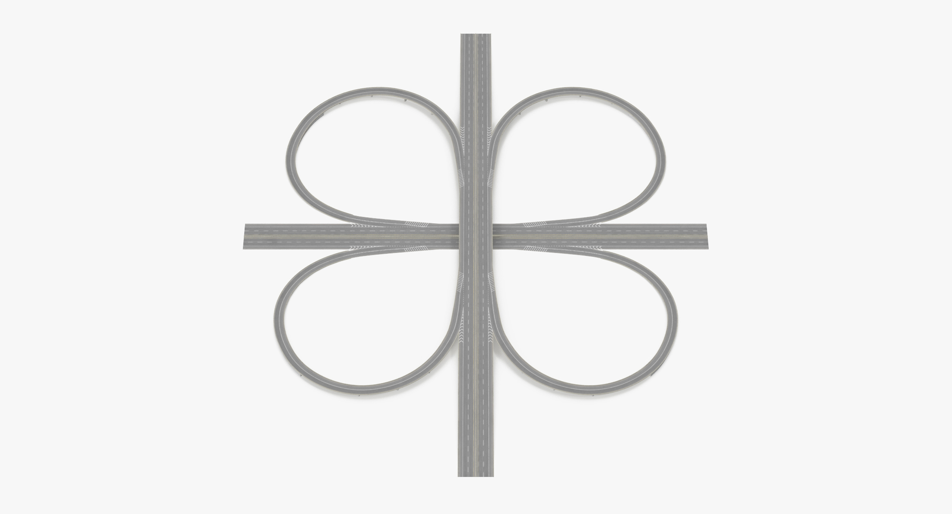 3D model cloverleaf highways https://p.turbosquid.com/ts-thumb/nE/lFlVlW/76VCQFgr/0000/jpg/1544707501/1920x1080/turn_fit_q99/e468851e2403e3d0c4af05d3cab2017ce34eba2b/0000-1.jpg