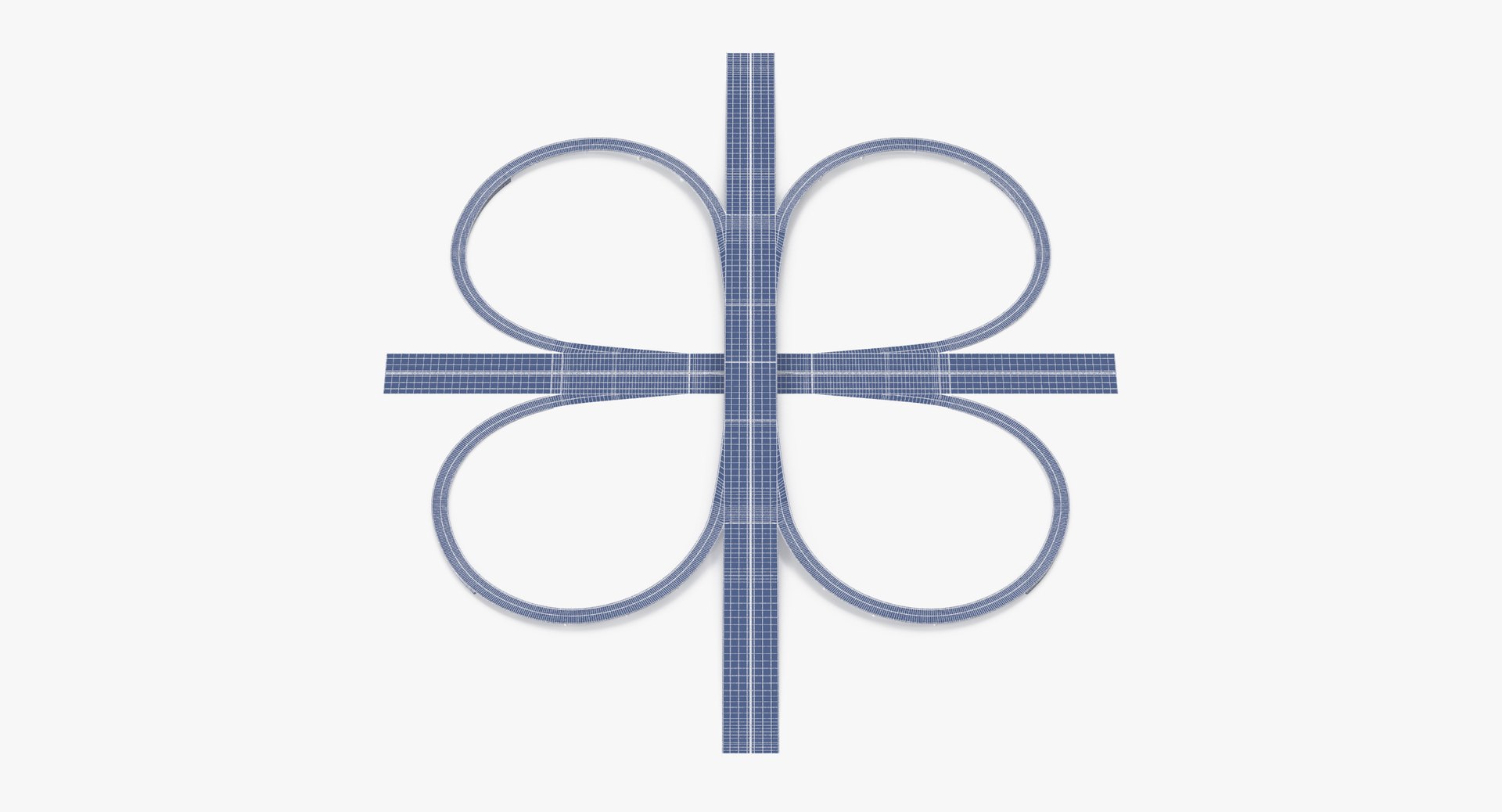 3D model cloverleaf highways https://p.turbosquid.com/ts-thumb/nE/lFlVlW/7XojZYSq/2_lane_cloverleaf_highway_001_wireframe_0001/jpg/1545148070/1920x1080/fit_q87/f4968f5cae38eb8c5d78f4f1f65e51f61de16cd8/2_lane_cloverleaf_highway_001_wireframe_0001.jpg