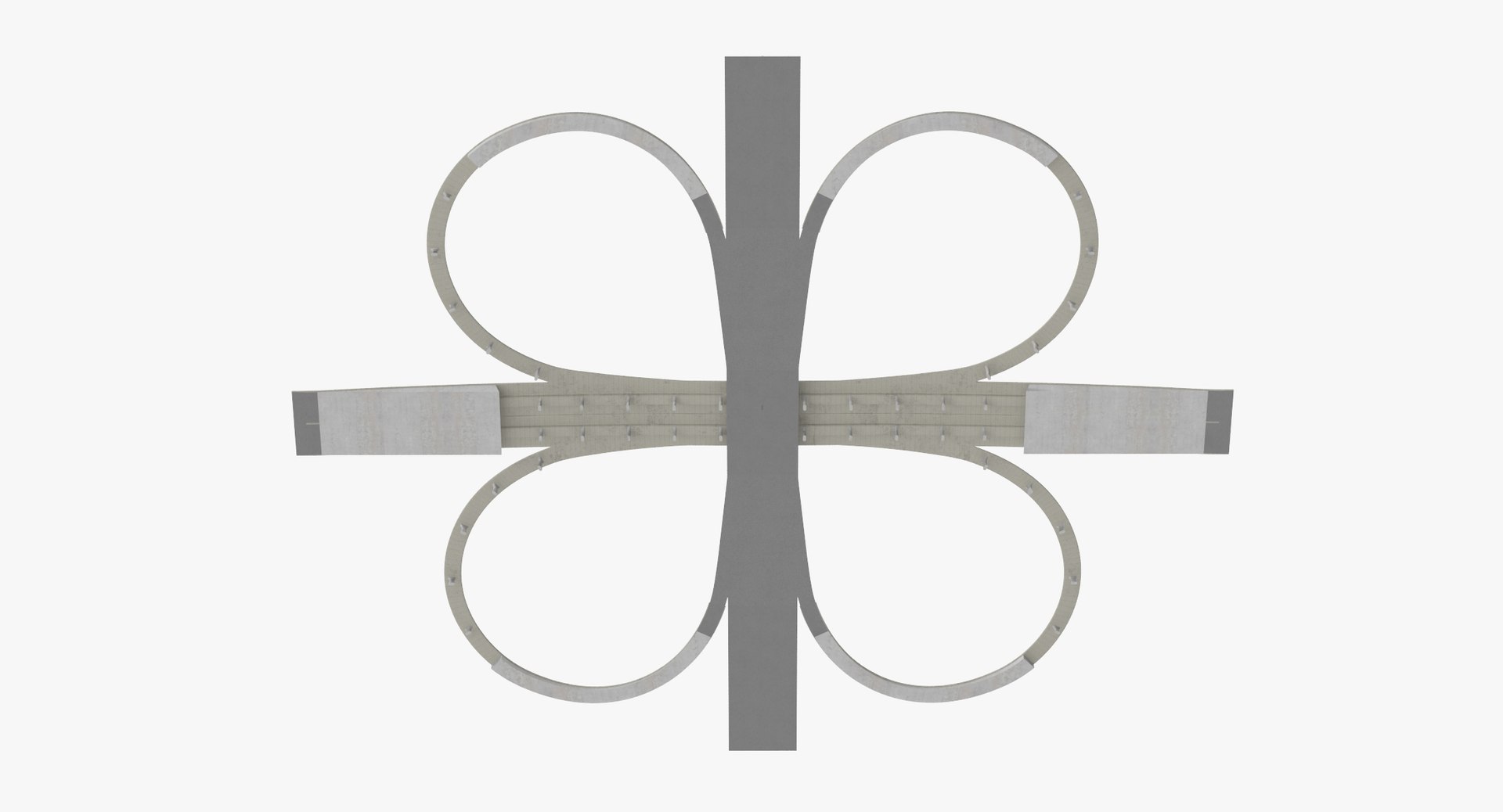 3D model cloverleaf highways https://p.turbosquid.com/ts-thumb/nE/lFlVlW/ObH2DUls/3_lane_cloverleaf_highway_002_thumbnail_0006/jpg/1545148055/1920x1080/fit_q87/e840e5bab32b689745168653c24e153a12d06a4c/3_lane_cloverleaf_highway_002_thumbnail_0006.jpg