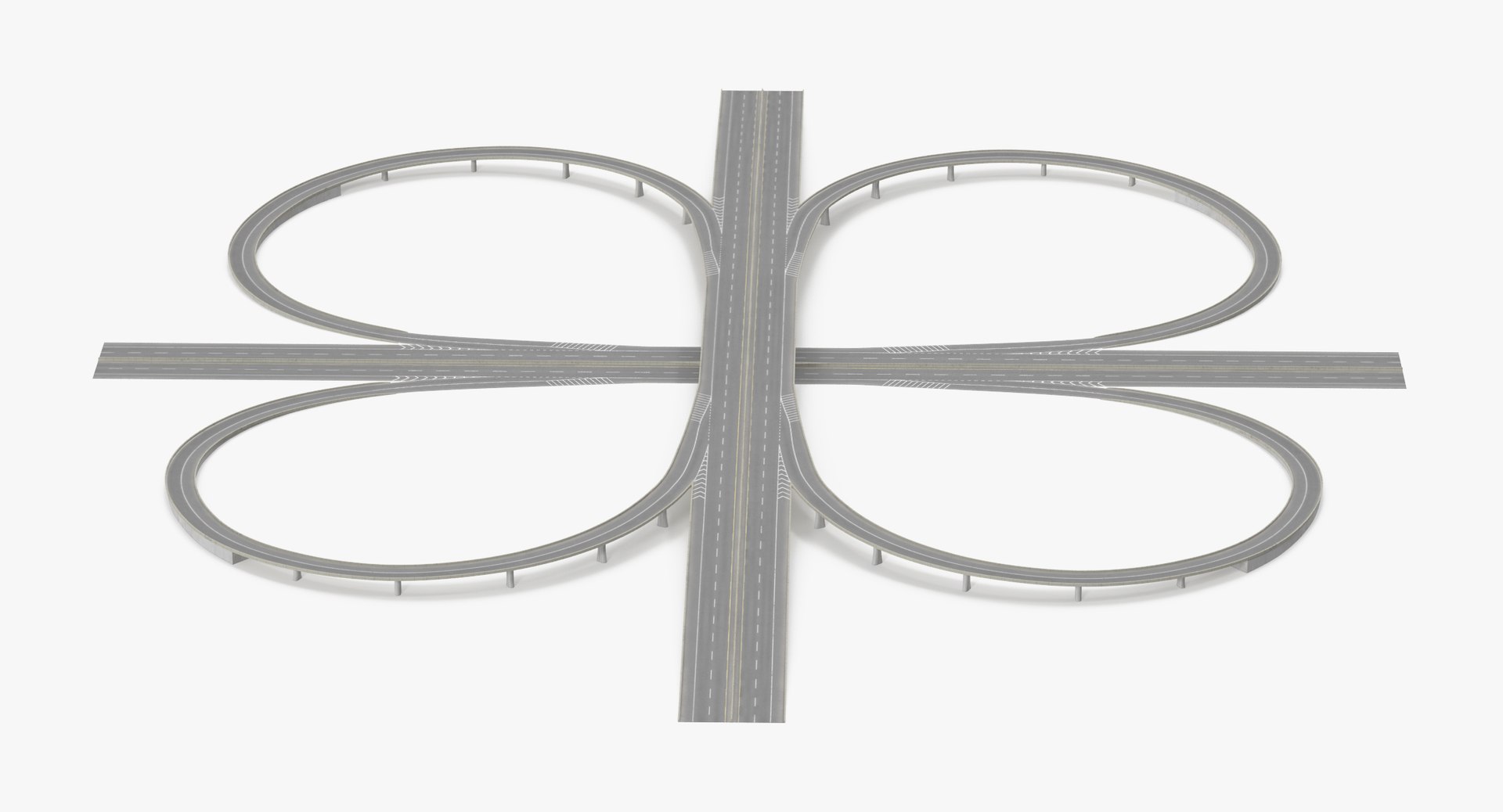 3D model cloverleaf highways https://p.turbosquid.com/ts-thumb/nE/lFlVlW/bQ5MhIId/2_lane_cloverleaf_highway_001_thumbnail_0004/jpg/1545148043/1920x1080/fit_q87/d24c36792a8182c4d67aca2aed6be1da2a1fe862/2_lane_cloverleaf_highway_001_thumbnail_0004.jpg