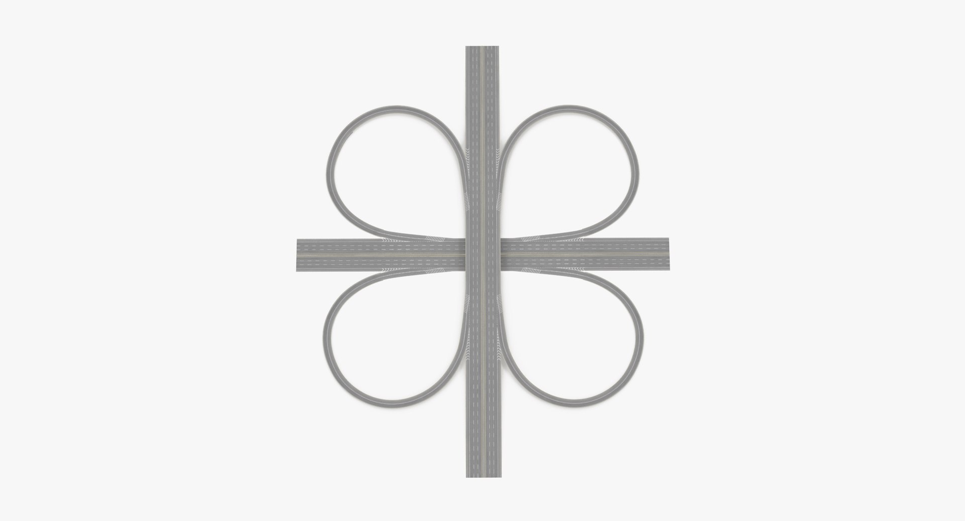 3D model cloverleaf highways https://p.turbosquid.com/ts-thumb/nE/lFlVlW/dwLCjmas/3_lane_cloverleaf_highway_002_thumbnail_0005/jpg/1545148055/1920x1080/fit_q87/6df70a31462997082aae6859c24eecebe46555ff/3_lane_cloverleaf_highway_002_thumbnail_0005.jpg