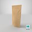 3D stand pouch packaging model