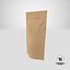 3D stand pouch packaging model