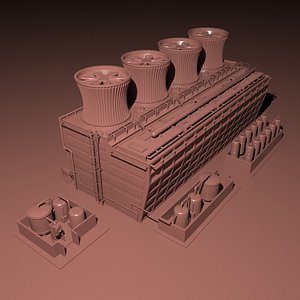3D industrial reactor