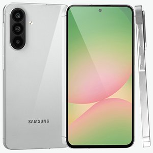 Samsung Galaxy A56 Silver 3D model