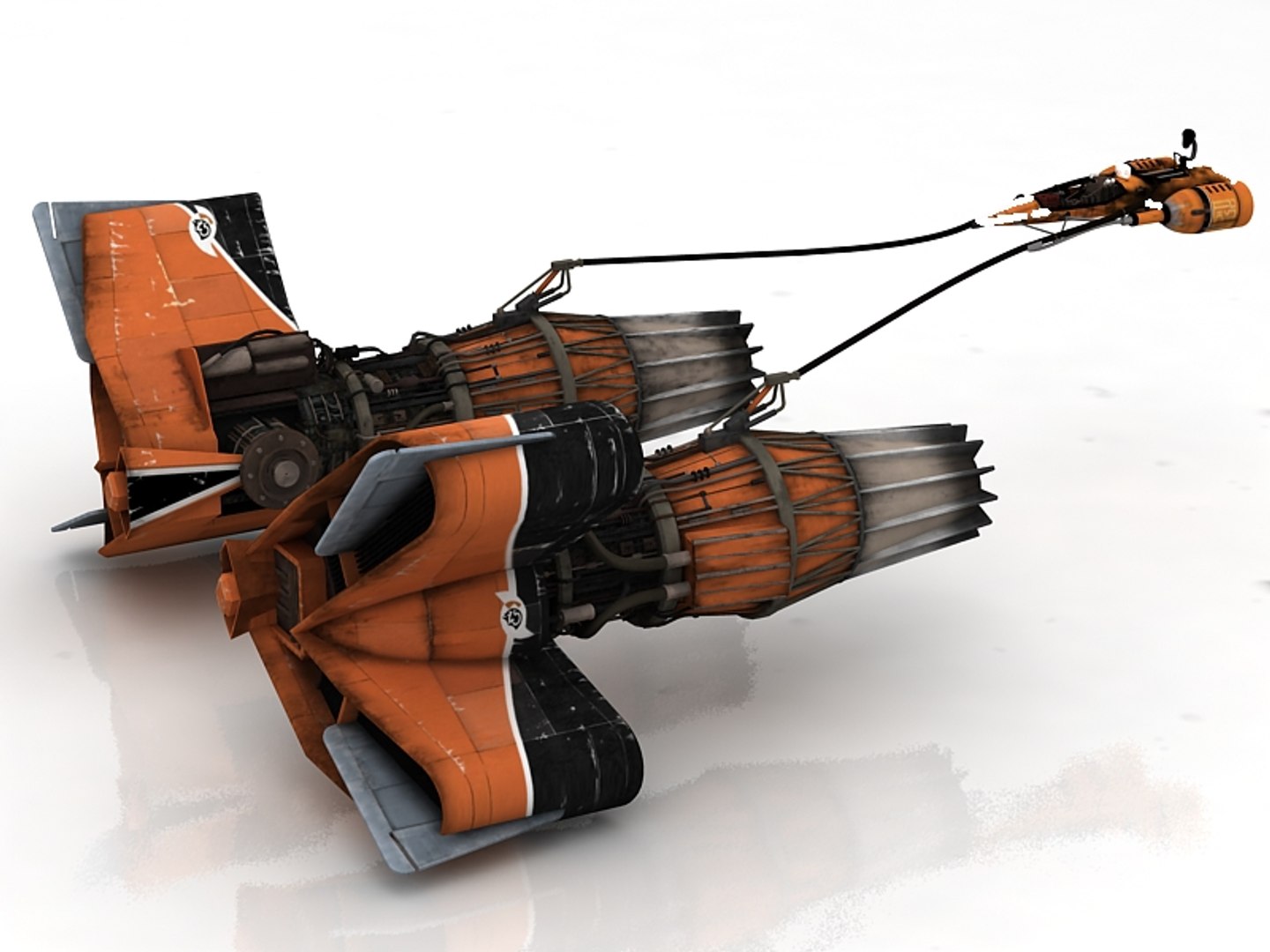 Sebulba Pod Racer Anakin 3D - TurboSquid 1626436
