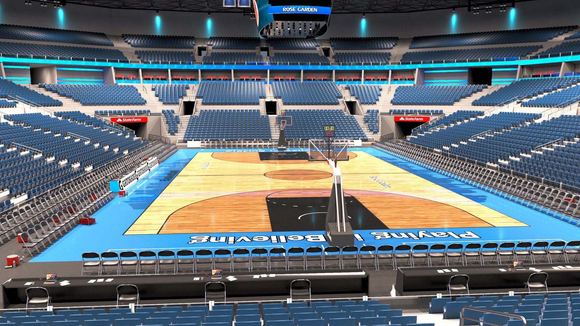 3D Model Basketball Basket Ball - TurboSquid 1572339