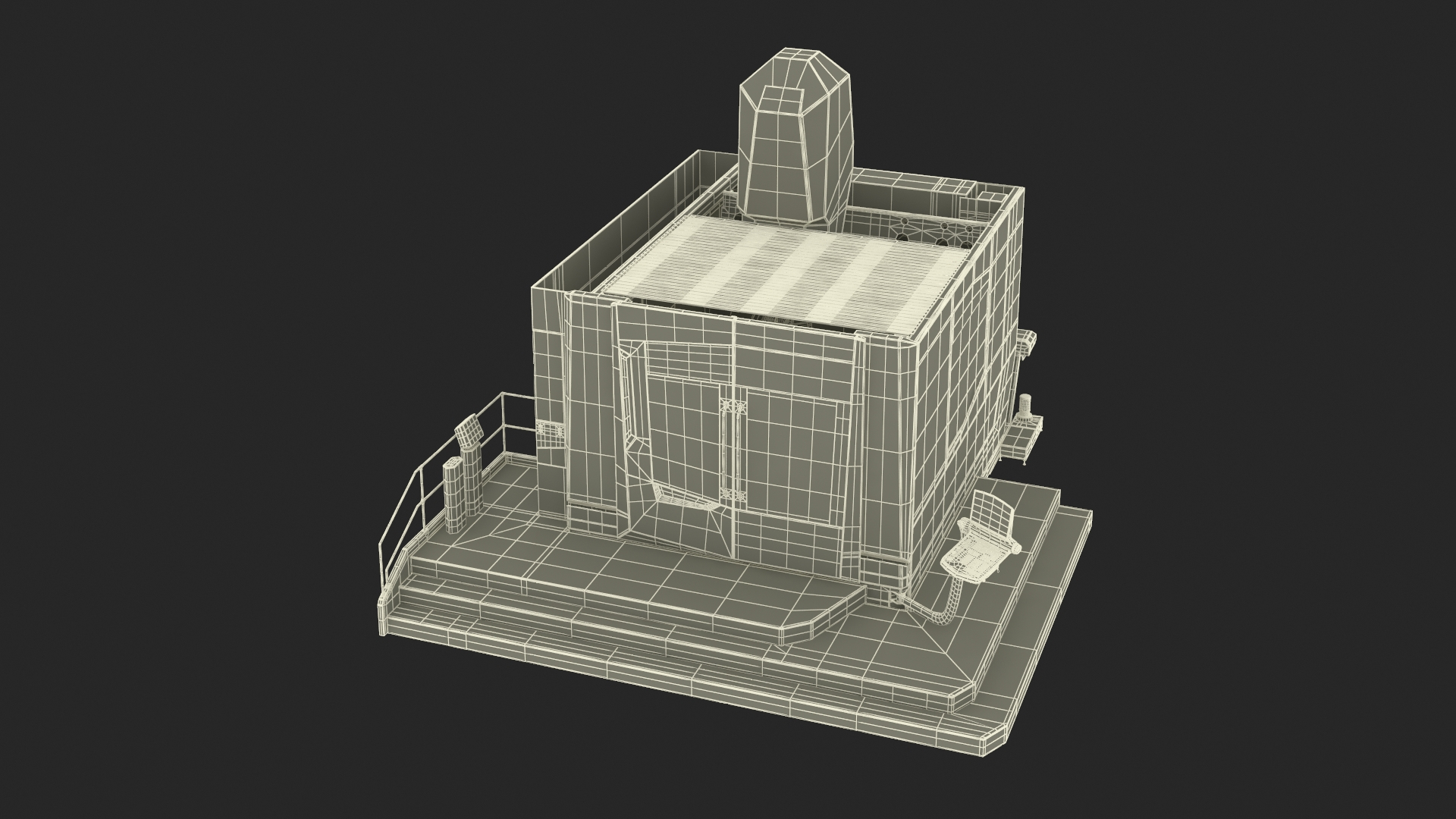 3D Industrial Gantry CNC Machine Model - TurboSquid 2287711