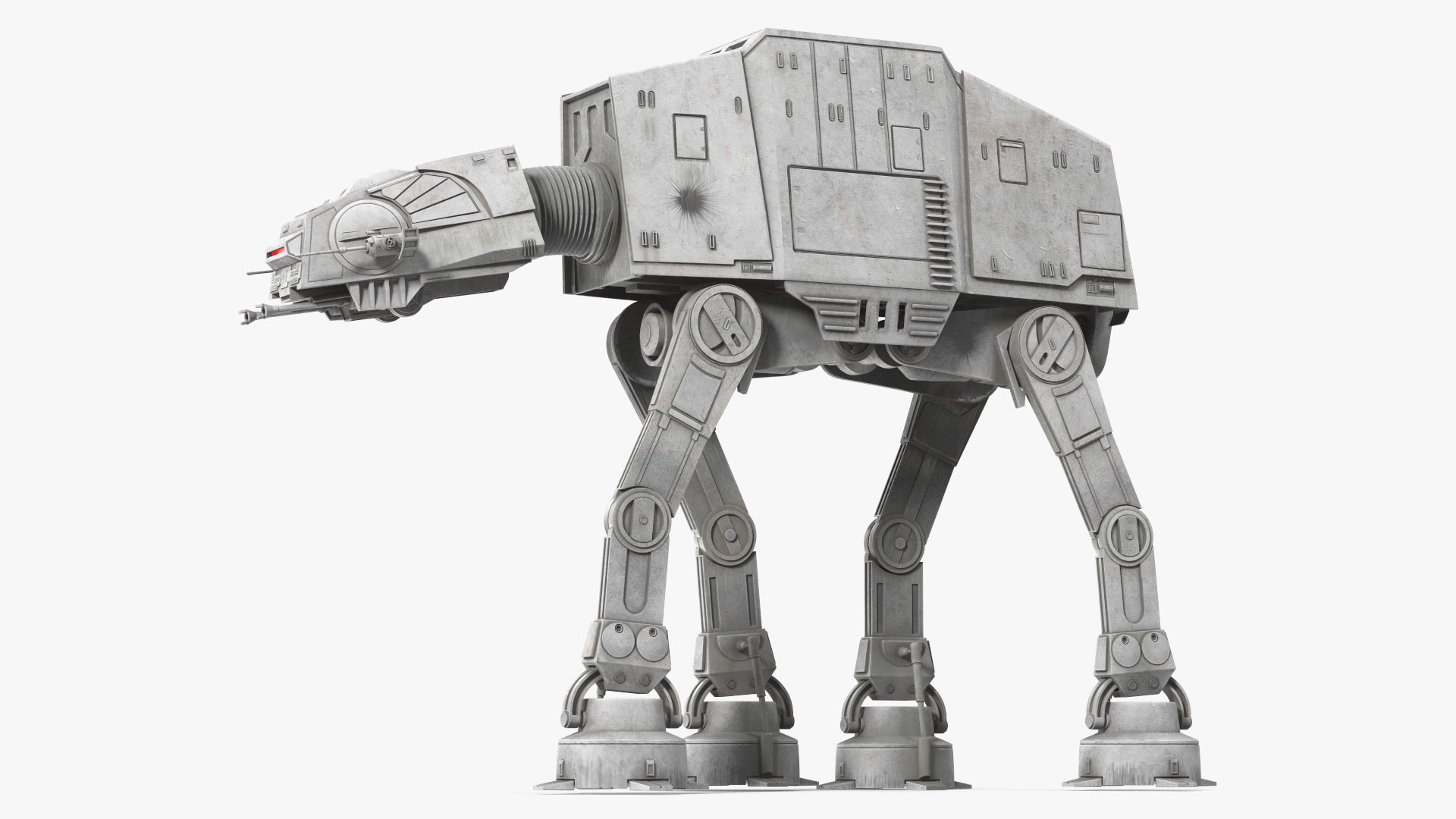 Walk Dirt AT-AT Star Wars(1) 3D model preview