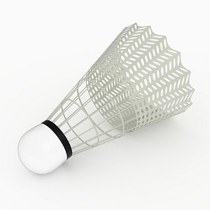 shuttlecock rendered blender 3d 3ds