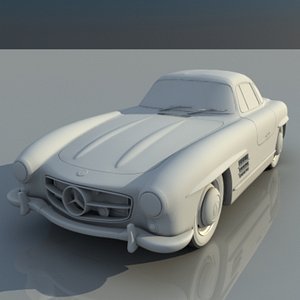 Mercedes_benz_300sl---no texture