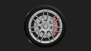 Disk AMG CLS class W219 R19 3D model