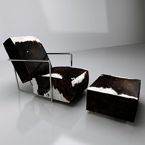 FLEXFORM ABC PONEY ARMCHAIR AND POUF